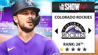 I Rebuild the Colorado Rockies in MLB The Show 24