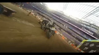 Harley Davidson Hooligan Racing at the 2018 X-Games ( Flat Track)