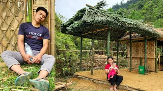 14 Year-Old Single Mother - Building A Bamboo Kitchen, Ex-Husband Lost Control Due To Alcoholism