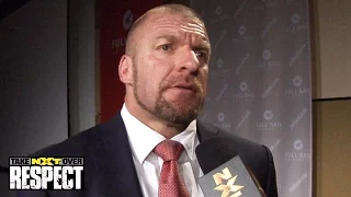 Triple H über NXT TakeOver: Respect: WWE.com Exclusive – 8. Oktober 2015