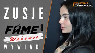 ZUSJE W BOJOWYM NASTROJU, GŁODNA WALKI I GŁODNA PO WAŻENIU FAME MMA 8! KRÓTKI WYWIAD!!!