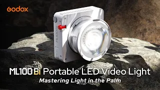 Introducing the all-new portable video light - ML100Bi!