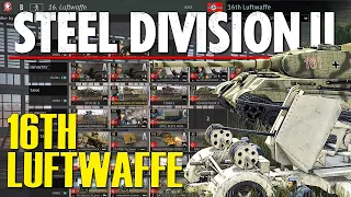 New 16TH LUFTWAFFE! Steel Division 2 Battlegroup Preview (Tribute to Normandy 44 DLC)