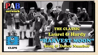 ♪"SHINE ON HARVEST MOON"♪ Song & Dance CLIP | "The Flying Deuces" | Stan Laurel, Oliver Hardy | 1939