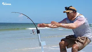 TINY Fishing Rods On The Beach?! (You Gotta Be KIDDING Me!) Funny Fishing Video