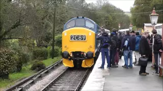 (HD) South Devon Railway Diesel Gala 7th/8th November 2015.