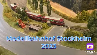 Modelleisenbahn H0 ( Modellbahnhof Stockheim 2023 )