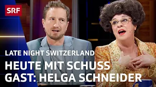 Heute mit Schuss und Gast Helga Schneider | Comedy | Late Night Switzerland | SRF