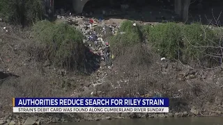 Authorities reduce search for Riley Strain