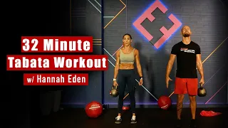 32-Minute TABATA Workout | Hannah Eden