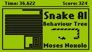 🐍🤖 Snake AI • Behaviour Tree (Moses Noxolo)