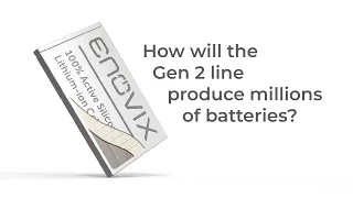 Enovix Gen 2 Manufacturing