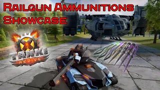 ReviveTanki | Railgun ammunitions showcase