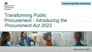 Transforming Public Procurement Webinar 16 11 23