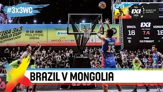 Brazil v Mongolia | Full Game | FIBA 3x3 World Cup 2018