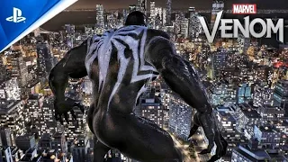 Spider-Man 2 PS5 Venom - 10 Minutes of Free Roam Gameplay | Playing as Venom Glitch