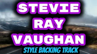 Stevie Ray Vaughan Style Backing Track in A Minor