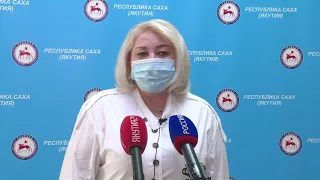 Брифинг министра здравоохранения РС(Я) Елены Борисовой. Данные по COVID-19 на 18.06.2021
