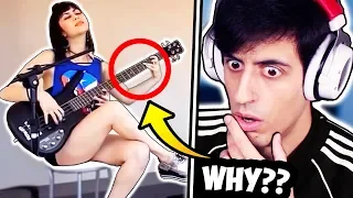 Why Is She Playing BASS Like THIS??