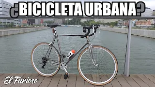 ¿Bicicleta de carretera antigua para ciudad?