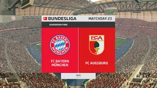 Bayern Munich vs Augsburg | Bundesliga 11th March 2023 Full Match FIFA 23 | PS5™ [4K HDR]