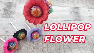 Paper craft easy lollipop flower with Sky