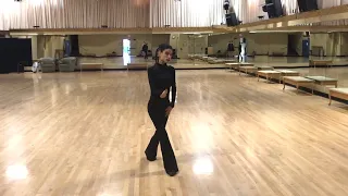 Natural Spin Turn Technique Ballroom Dancers Can Learn at Home - Demo with Sunnie Page