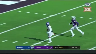 Kansas vs. Kansas State Football Highlights