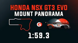 Mount Panorama 1:59.3 - Honda NSX GT3 EVO - GO Setups | ACC 1.9.4