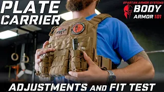 Body Armor Plate Carrier Adjustments and Fit Test - Spartan Armor Systems Body Armor 101