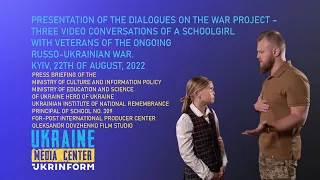 Presentation of the "Dialogues about War"