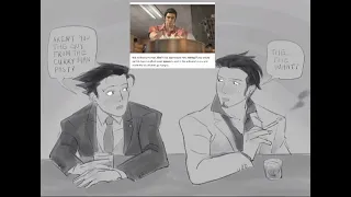 Phoenix Wright Ace Attorney/Yakuza Comic dub: “The guy from the curry man post”