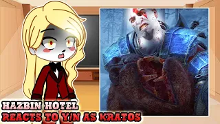 hazbin hotel reacts to y/n as kratos(1/?)