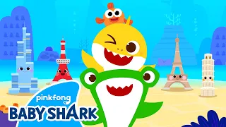 Towers of the World with Baby Shark | 2021 Baby Shark | Learn Culture | Baby Shark Official