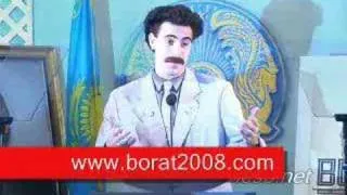 Borat's Press Conference on Kazakhstan National Television