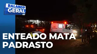 Enteado mata padrasto que estava agredindo a mãe, quando as equipes de socorro chegaram a vítima já