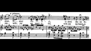 Juan Diego Florez - Ecco Ridente in Cielo (with score)