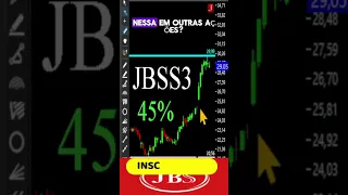 JBSS3 SOBE 45% É COMPRA #jbss3 #domb3 #swing