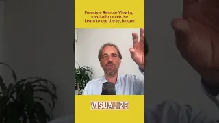 Freestyle Remote Viewing meditation exercise  #intution #aura #meditation