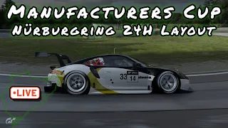 Wheel Goes Into Firmware Mode Race 2.... Great || GT7 Live Stream Manufactures Cup R1