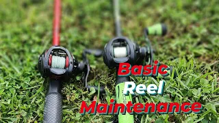 How to do a quick maintenance on a baitcaster reel