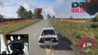 Dirt Rally 2.0 | BMW M3 | Germany | Thrustmaster T150 Pro Gameplay | Wheel cam