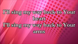 Sing My Way Back - Steffany Gretzinger | BLACKOUT (Lyric Video)