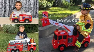 Firetruck Toys for Kids | Firetruck Pretend Play | COMPILATION Fire Truck and Fireman Toys for Kids