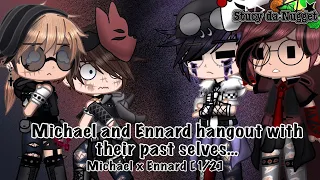 Michael and Ennard hangout with their past selves… [1/2] {Michael x Ennard} | my au!!