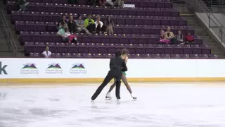 2015 ISU Jr. Grand Prix- Colorado Springs Pairs Free Skate Anastasia MISHINA / Vladislav MIRZOEV RUS