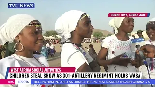 Children Steal Show As 301-Artilery Regiment Holds WASA