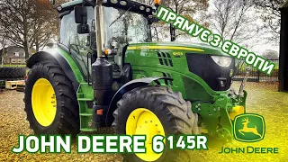 John Deere 6145 R 🔥 Трактор Джон Дир 190 к. с.  ✅ Технобаза 👍