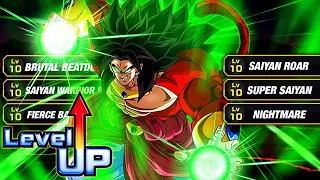 BERSERKER SSJ4! LEVEL 10 LINKS 100% RAINBOW STAR SSJ4 BROLY! (DBZ: Dokkan Battle)