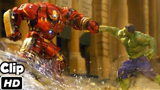 Hulk VS Hulkbuster Hindi   Avengers Age of Ultron  Movie Clip 4K HD